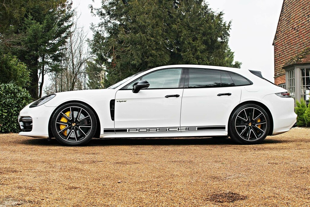 Porsche Panamera T S E-hybrid Sport Turismo 4Wd White #2