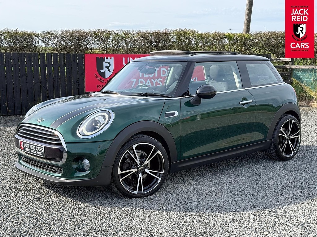 Mini Hatch Hatchback Green