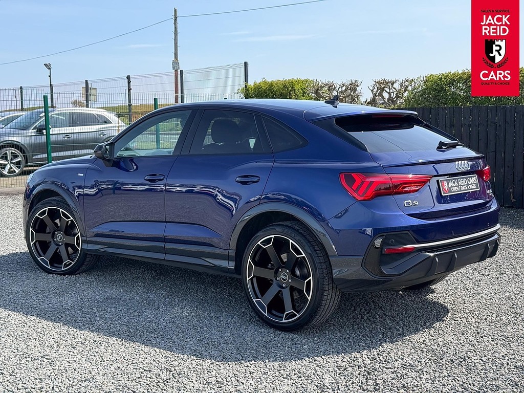 Audi Q3 Q3 Sportback 40 Tdi S Line Edition 1 Quattro Semi- YY70SVN Blue #2