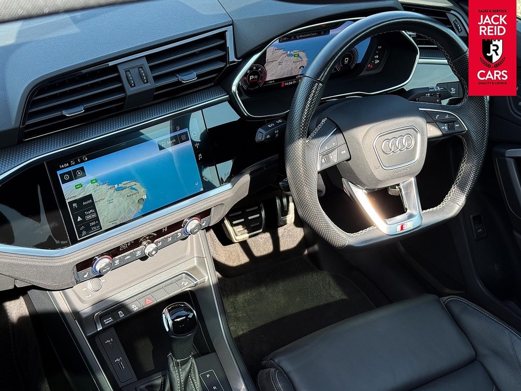 Audi Q3 Q3 Sportback 40 Tdi S Line Edition 1 Quattro Semi- YY70SVN Blue #3