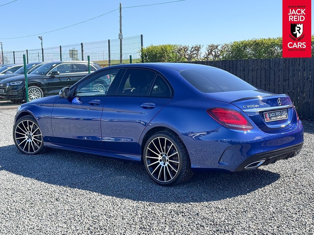 Mercedes-Benz C Class Saloon Blue #2