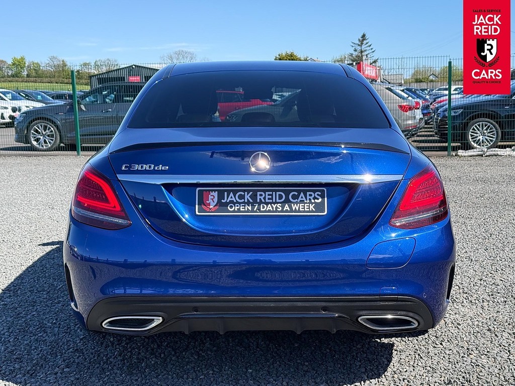 Mercedes-Benz C Class Saloon Blue #3