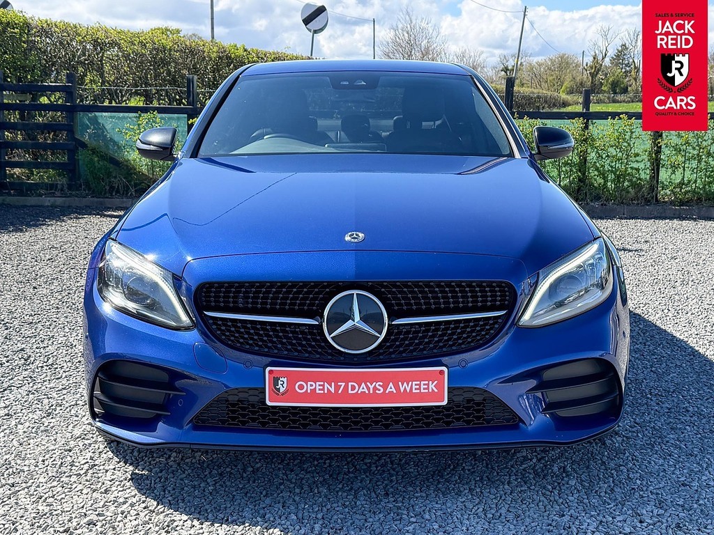 Mercedes-Benz C Class Saloon Blue #6