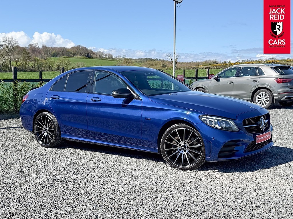 Mercedes-Benz C Class Saloon Blue #5