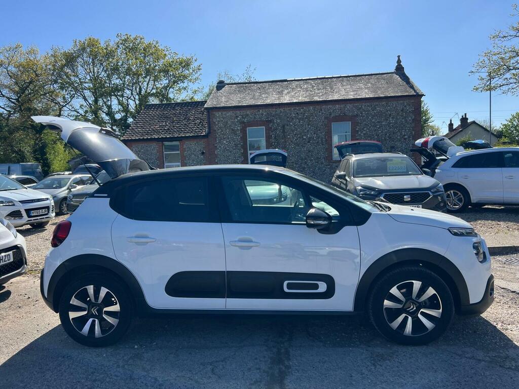 Citroen C3 Hatchback 1.2 Puretech Plus Eat6 Euro 6 Ss LD74XRS White #6