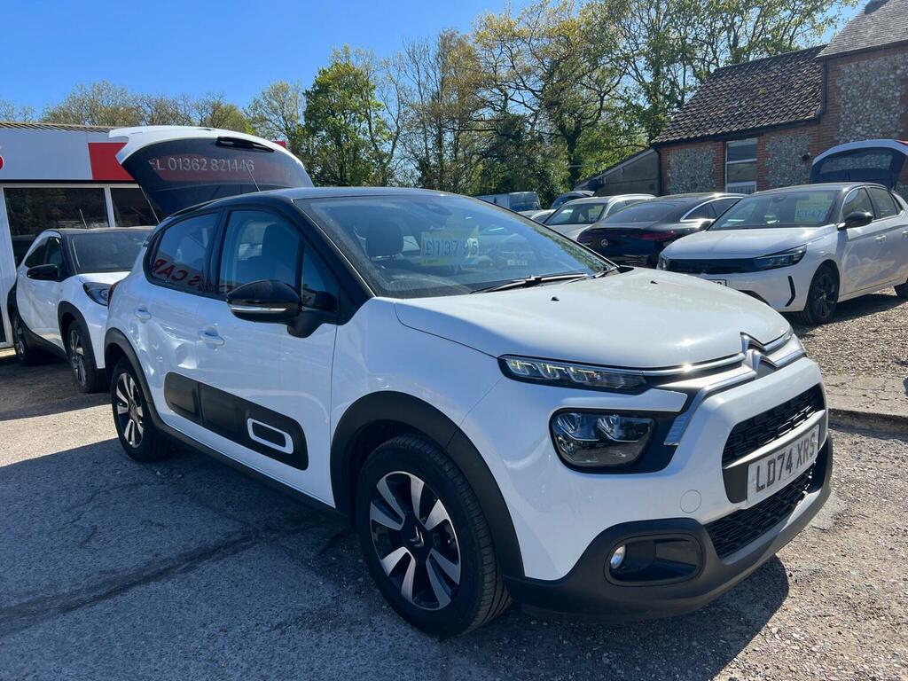 Citroen C3 Hatchback 1.2 Puretech Plus Eat6 Euro 6 Ss LD74XRS White #2