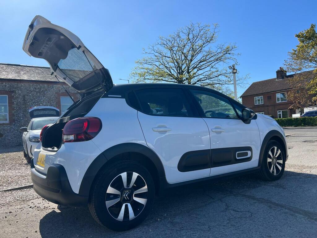 Citroen C3 Hatchback 1.2 Puretech Plus Eat6 Euro 6 Ss LD74XRS White #4