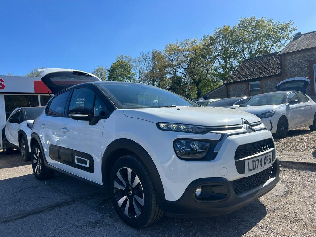 Citroen C3 Hatchback 1.2 Puretech Plus Eat6 Euro 6 Ss White