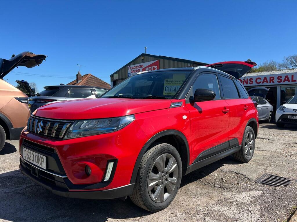 Suzuki Vitara Suv 1.4 Boosterjet Mhev Sz-t Euro 6 Ss 202 DS23OKP Red #6