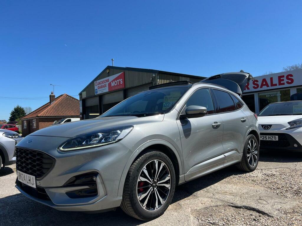 Ford Kuga Suv 2.5H Duratec St-line X Cvt Euro 6 Ss 2 BK24LHJ Silver #2