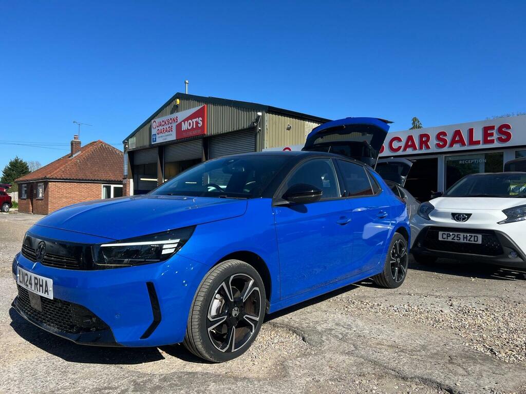 Vauxhall Corsa Hatchback 1.2 Turbo Gs Euro 6 Ss 2024 LN24RHA Blue #6
