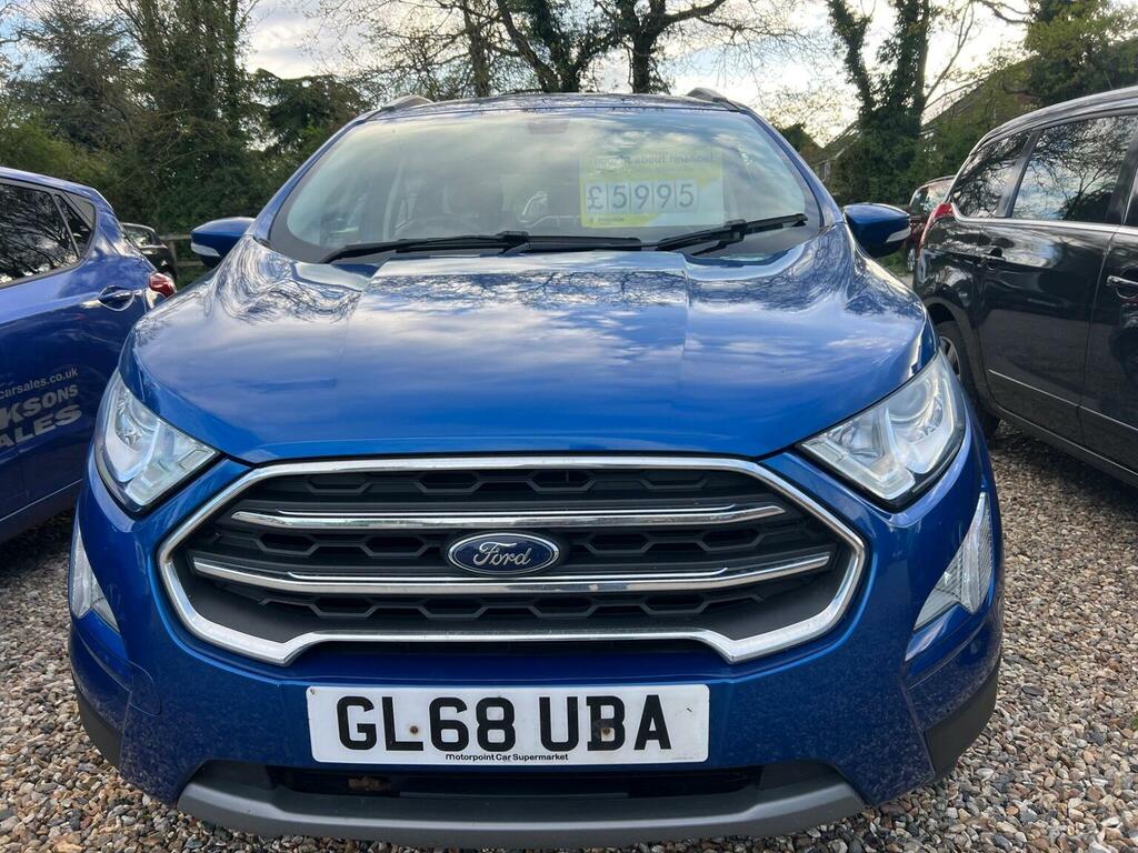 Ford Ecosport Suv 1.0T Ecoboost Titanium Euro 6 Ss 2019 GL68UBA Blue #2