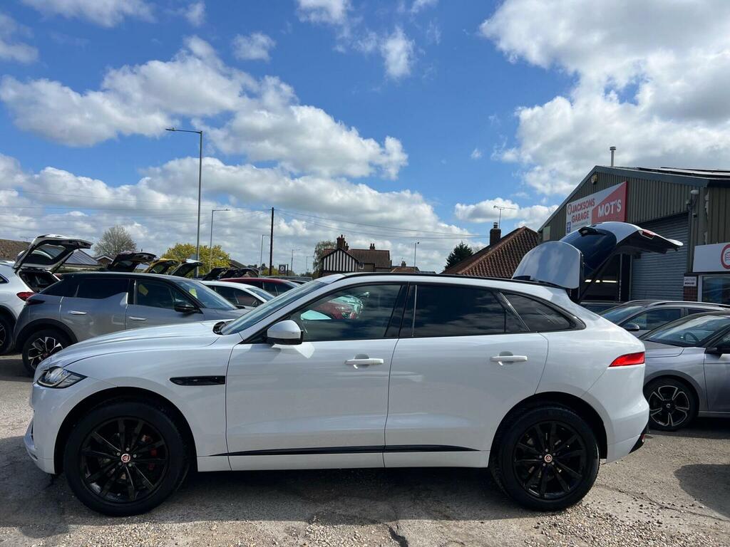 Jaguar F-Pace Suv 2.0 D180 Chequered Flag Awd Euro 6 Ss MM20WBE White #4