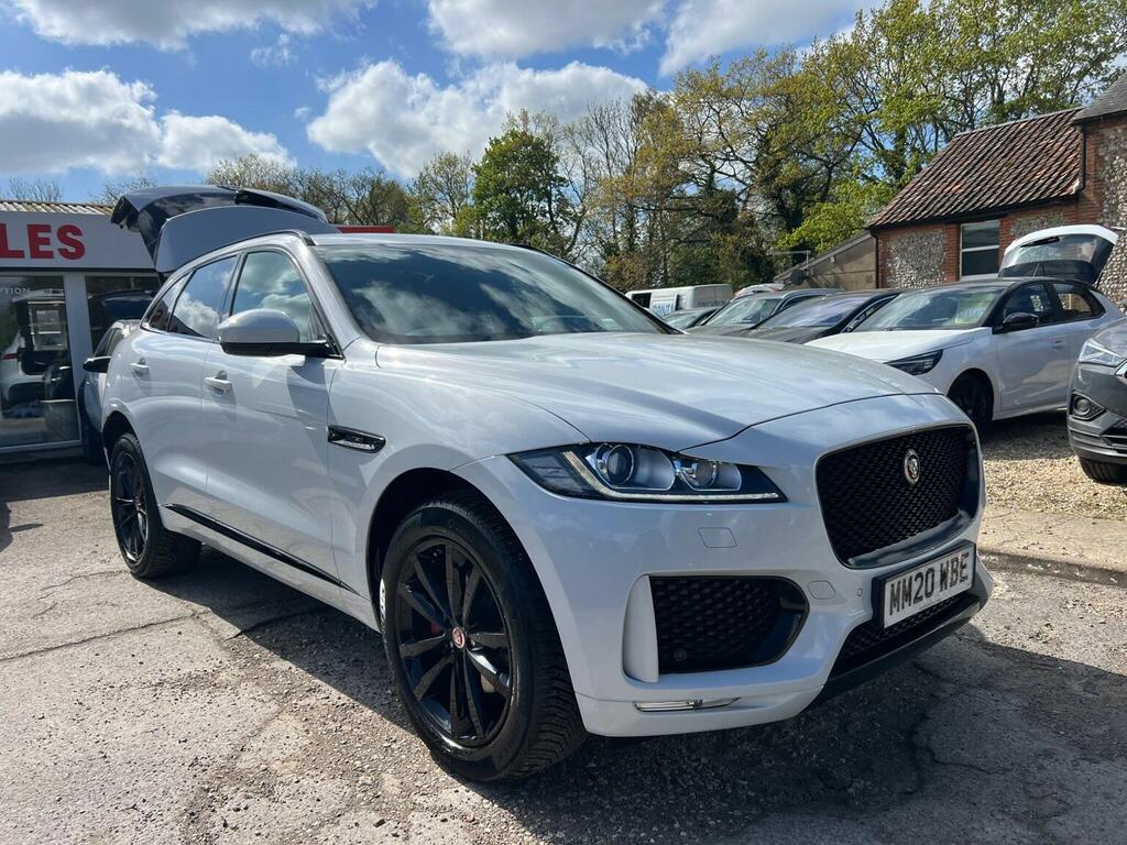Jaguar F-Pace Suv 2.0 D180 Chequered Flag Awd Euro 6 Ss White