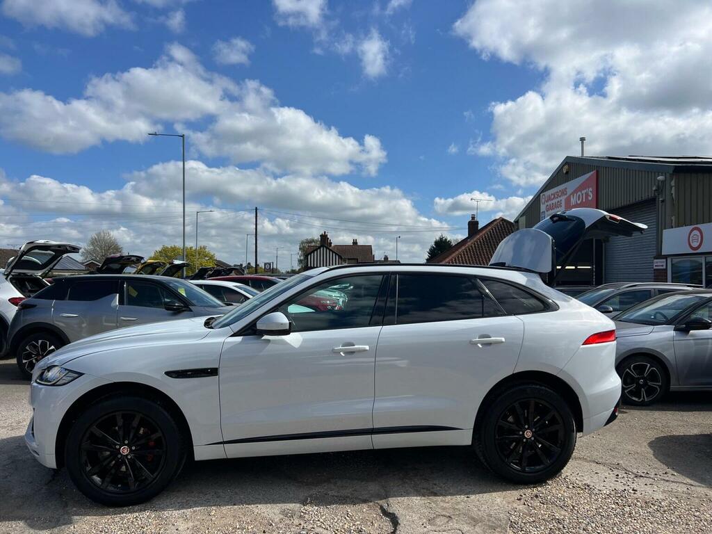 Jaguar F-Pace Suv 2.0 D180 Chequered Flag Awd Euro 6 Ss MM20WBE White #5