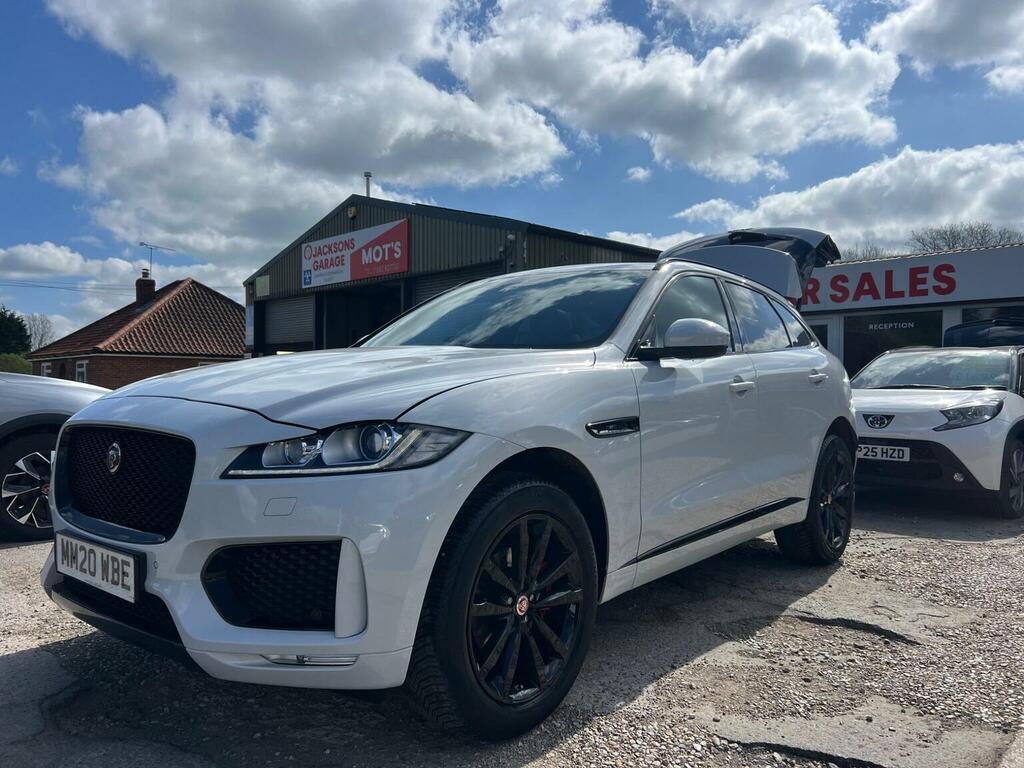 Jaguar F-Pace Suv 2.0 D180 Chequered Flag Awd Euro 6 Ss MM20WBE White #6