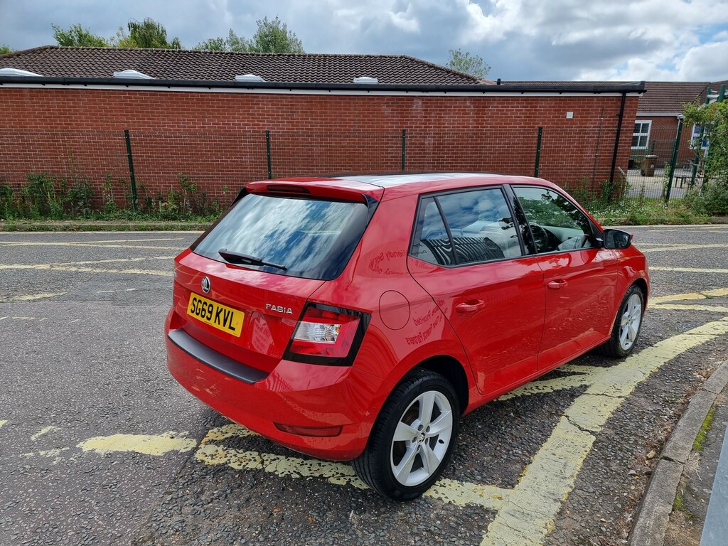 Skoda Fabia 1.0 Tsi Se L Hatchback Euro 6 S SG69KVL Red #4