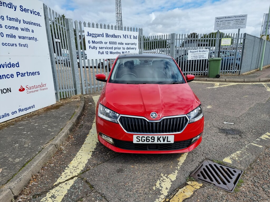 Skoda Fabia 1.0 Tsi Se L Hatchback Euro 6 S Red