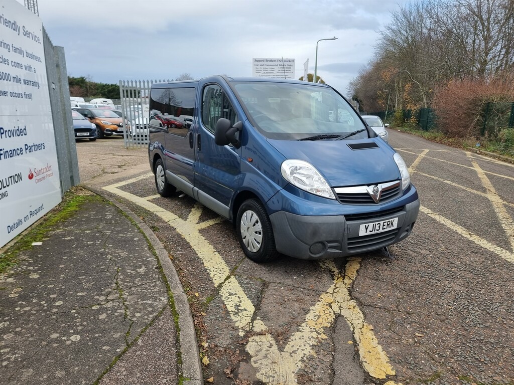 Vauxhall Vivaro 2.0 Wheel Chair Access Blue #2