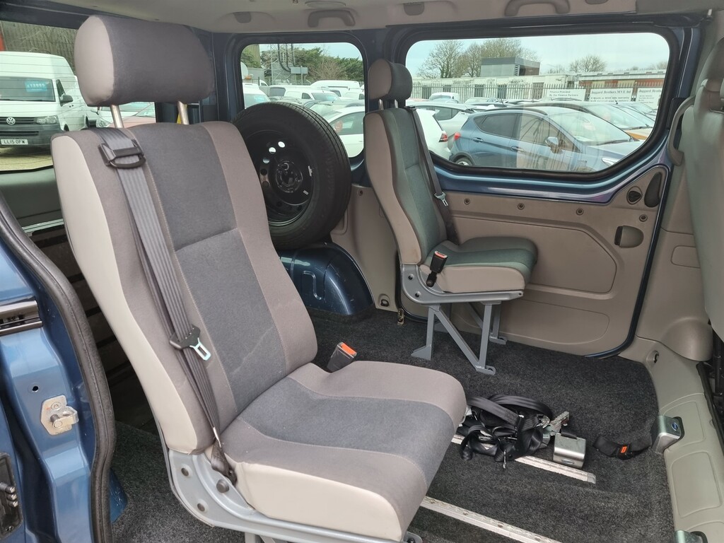 Vauxhall Vivaro 2.0 Wheel Chair Access Blue #5