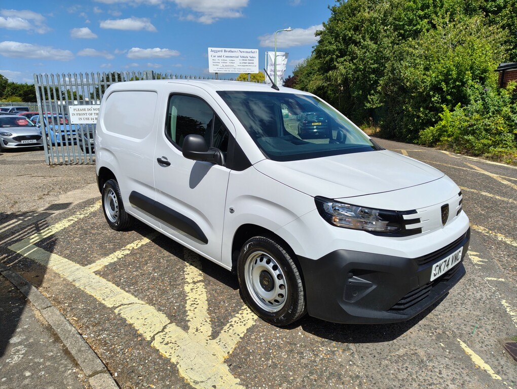 Peugeot Partner Bluehdi Professional L1 CK74VNC White #3