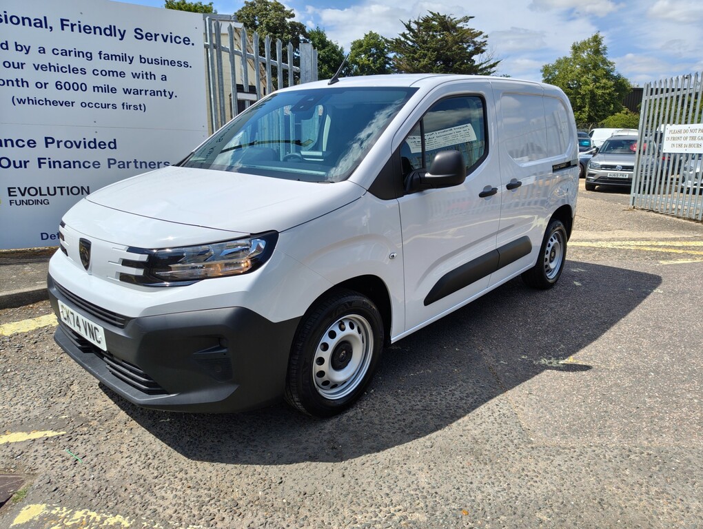 Peugeot Partner Bluehdi Professional L1 White