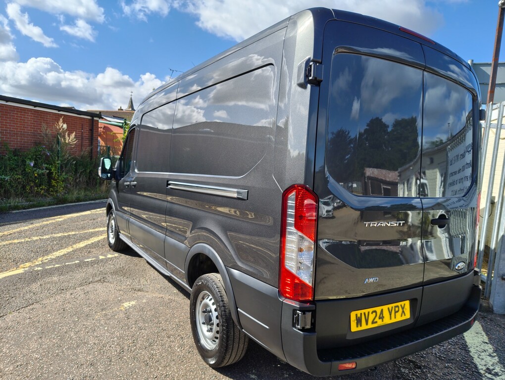 Ford Transit Custom 350 Leader Ecoblue Awd Lwb Medium Roof WV24YPX Grey #6