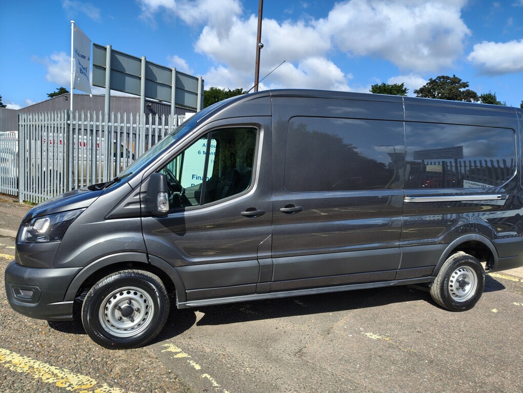 Ford Transit Custom 350 Leader Ecoblue Awd Lwb Medium Roof WV24YPX Grey #2