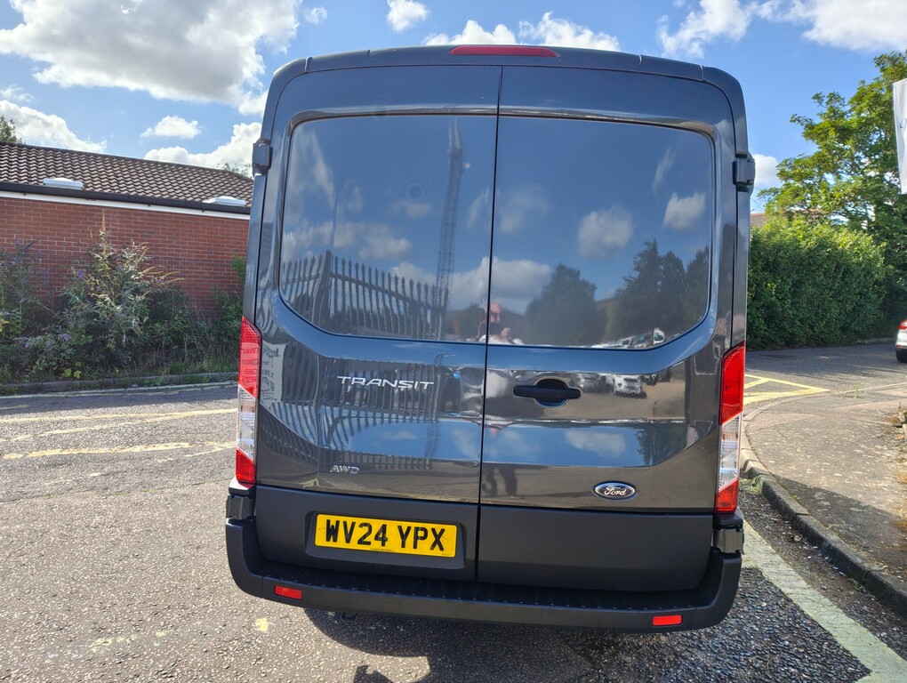 Ford Transit Custom 350 Leader Ecoblue Awd Lwb Medium Roof WV24YPX Grey #5