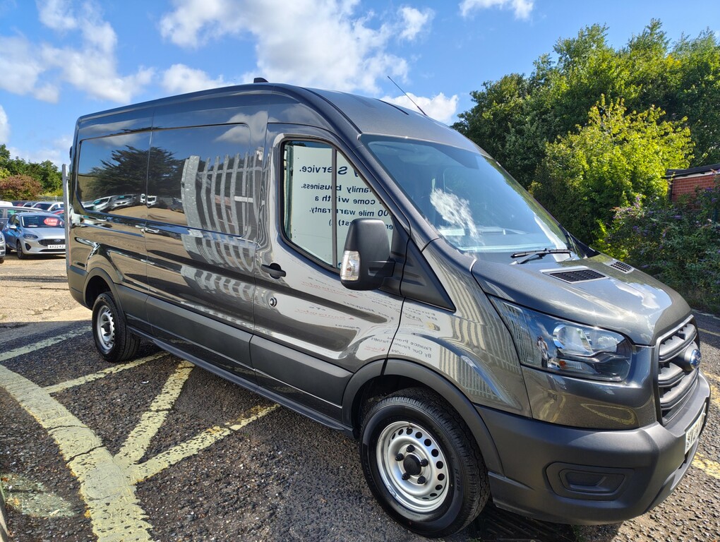 Ford Transit Custom 350 Leader Ecoblue Awd Lwb Medium Roof WV24YPX Grey #3