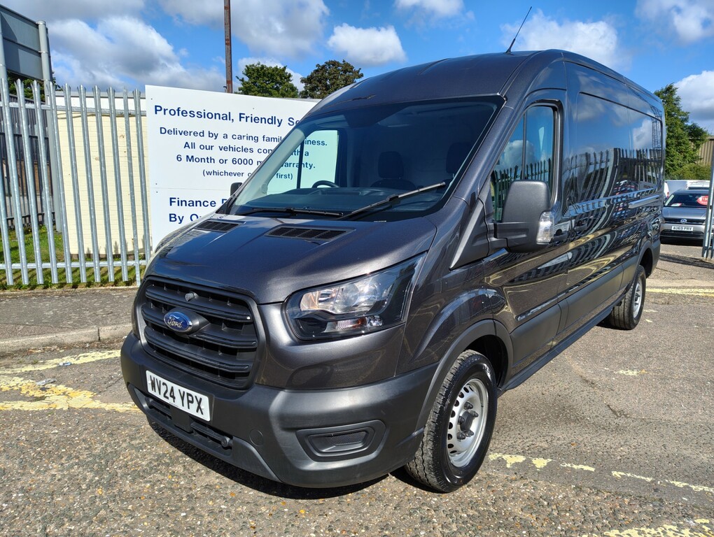 Ford Transit Custom 350 Leader Ecoblue Awd Lwb Medium Roof Grey