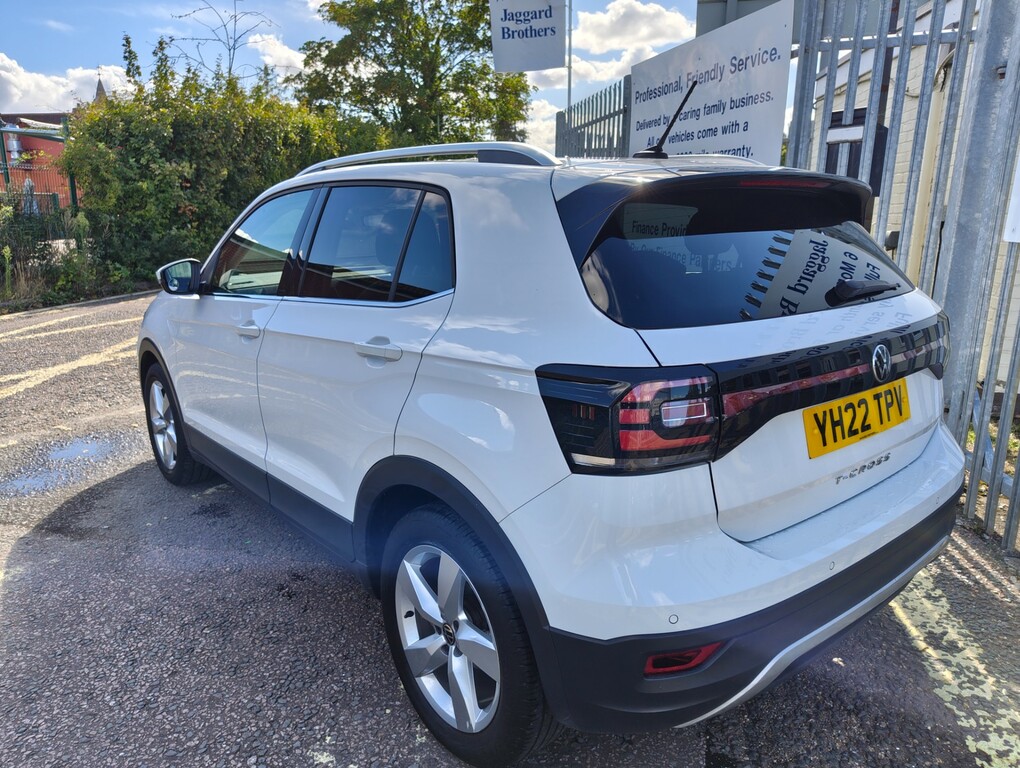 Volkswagen T-Cross Sel Tsi YH22TPV White #4