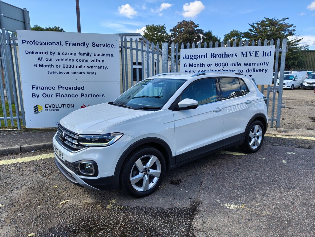 Volkswagen T-Cross Sel Tsi YH22TPV White #2