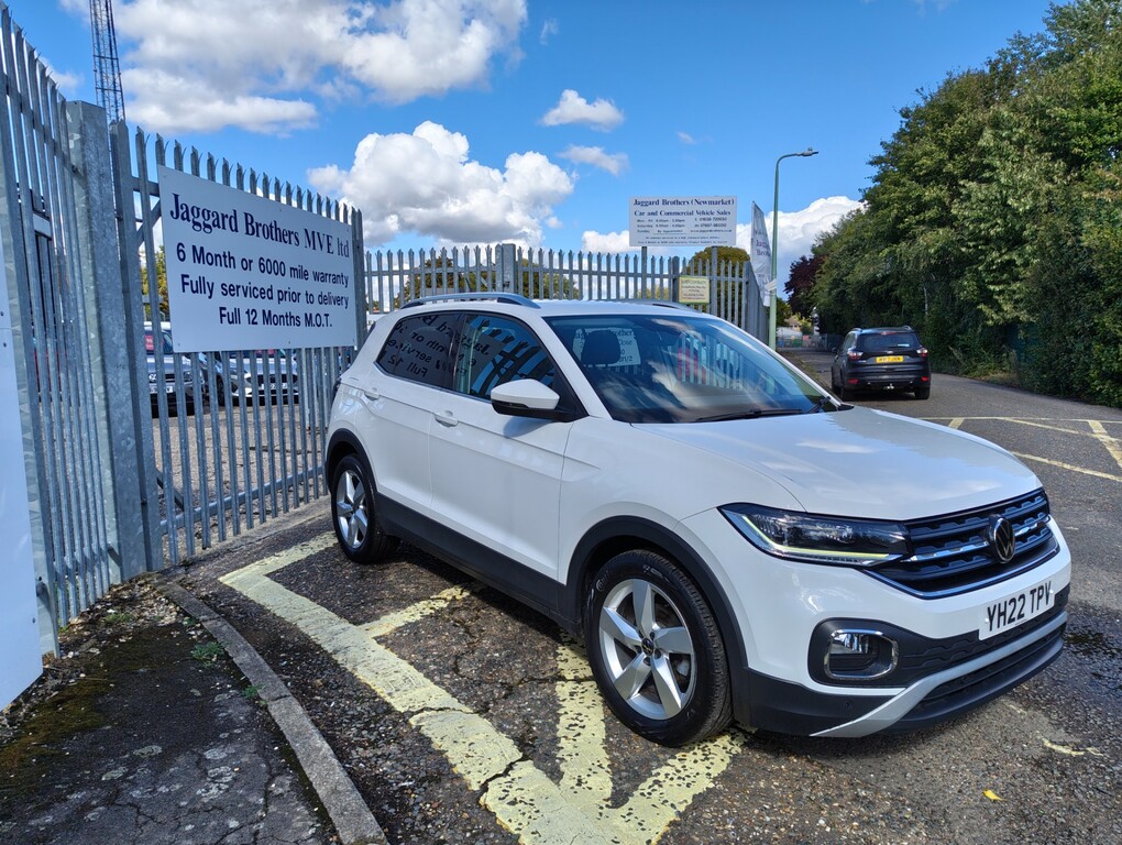 Volkswagen T-Cross Sel Tsi YH22TPV White #3