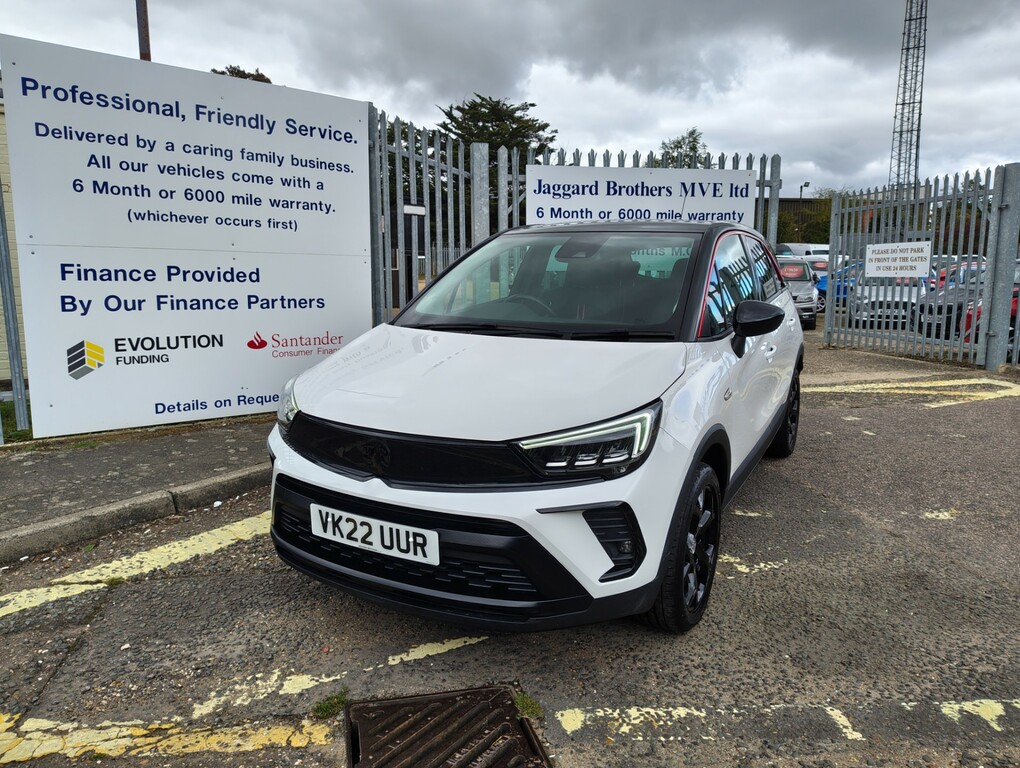 Vauxhall Crossland Gs Line White