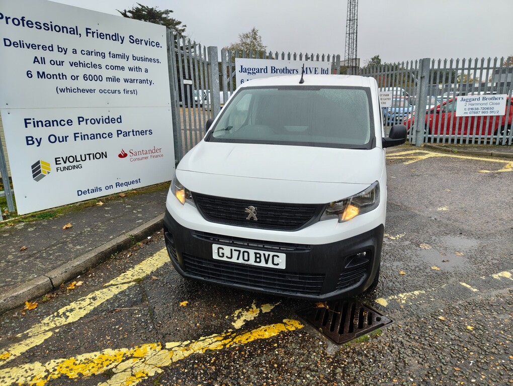 Peugeot Partner Bluehdi Professional L1 White #3