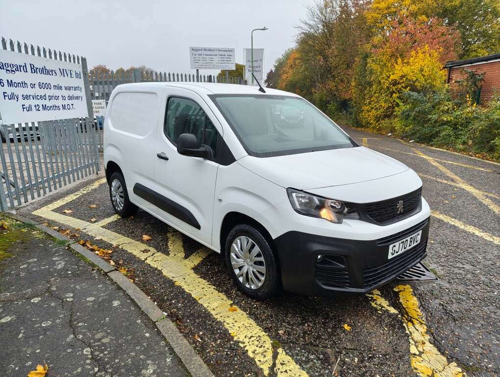 Peugeot Partner Bluehdi Professional L1 White #2