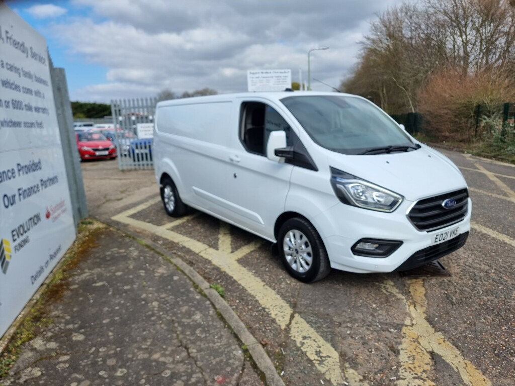 Ford Transit Custom 300 Limited Lwb EO21VKE White #3