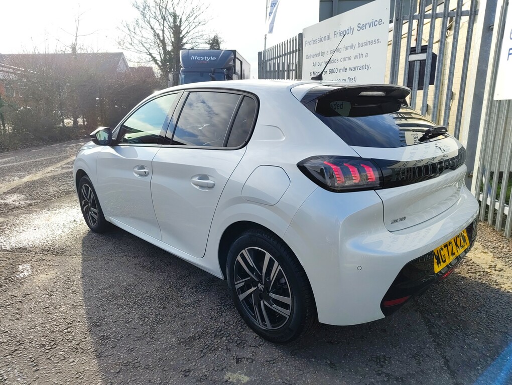 Peugeot 208 Puretech Allure Premium Plus Ss WG72KZM White #3