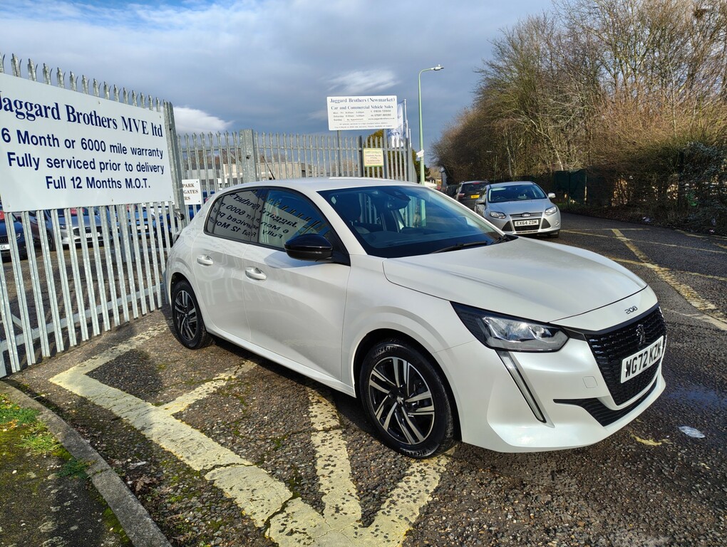 Peugeot 208 Puretech Allure Premium Plus Ss WG72KZM White #2