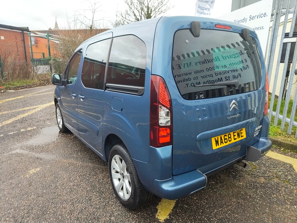 Citroen Berlingo Bluehdi Feel Wheelchair Access WA68EWE Blue #4