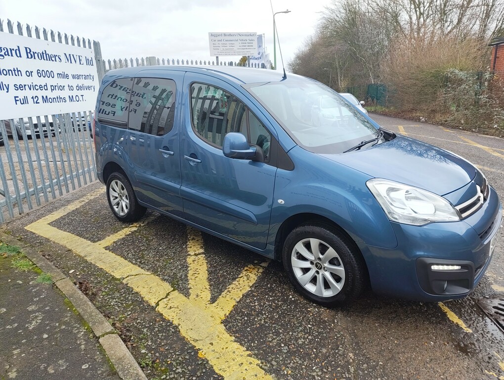 Citroen Berlingo Bluehdi Feel Wheelchair Access WA68EWE Blue #3