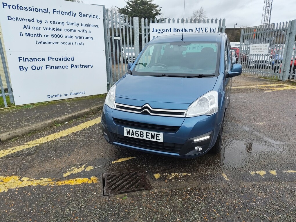 Citroen Berlingo Bluehdi Feel Wheelchair Access WA68EWE Blue #2