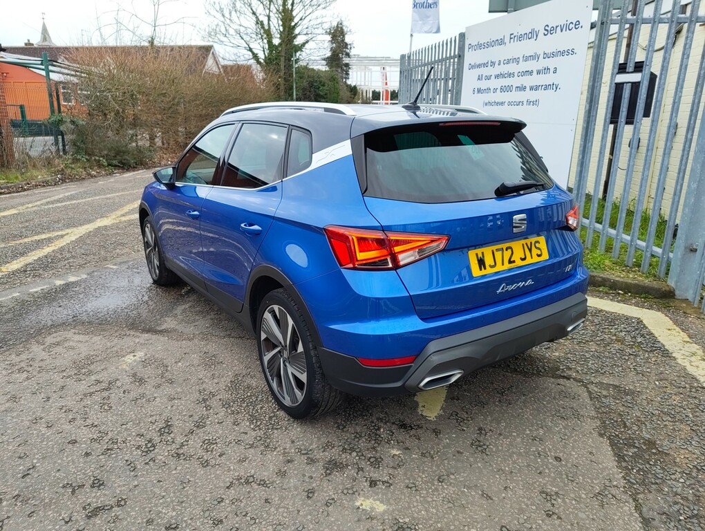 Seat Arona Tsi Fr Edition Dsg WJ72JYS Blue #2