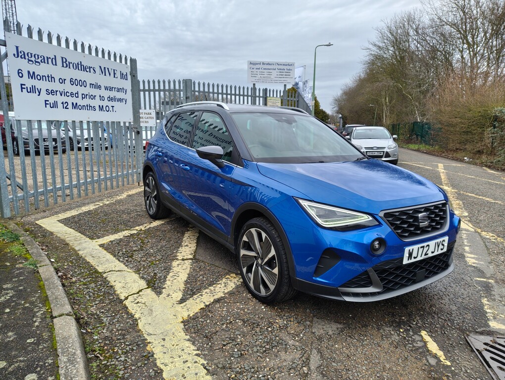 Seat Arona Tsi Fr Edition Dsg Blue