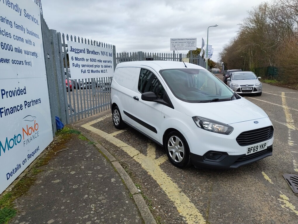 Ford Transit Courier Trend Tdci BF69YKP White #3