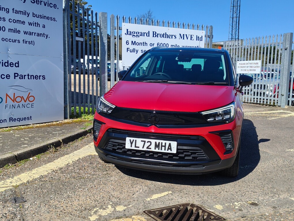 Vauxhall Crossland Ultimate YL72MHA Red #2