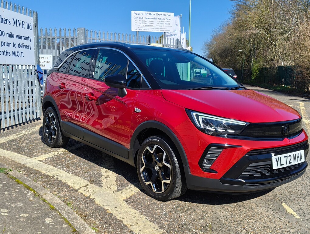 Vauxhall Crossland Ultimate YL72MHA Red #3
