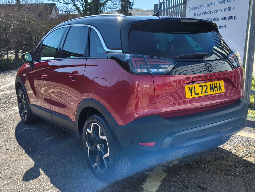 Vauxhall Crossland Ultimate YL72MHA Red #4