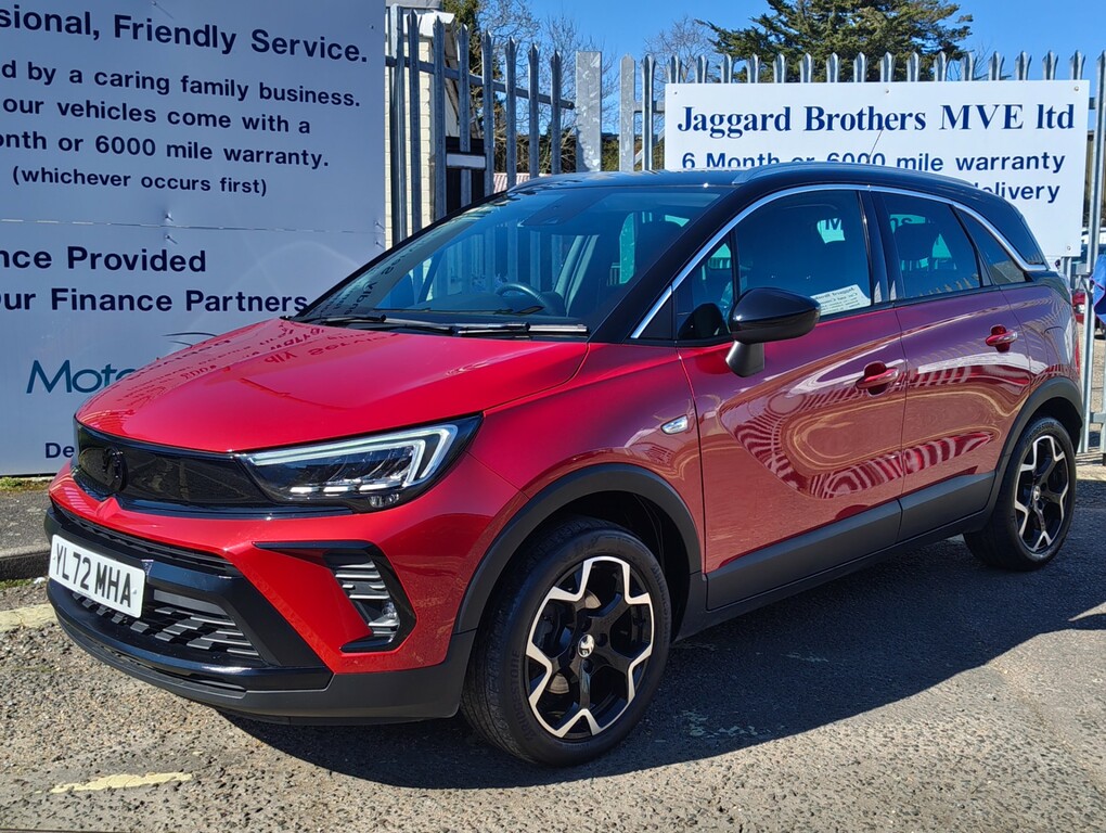 Vauxhall Crossland Ultimate Red